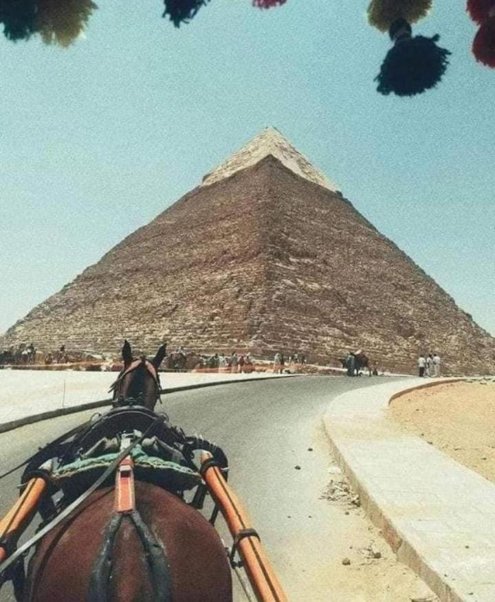 Momen Pyramids Inn Kafret el-Gabal Zewnętrze zdjęcie