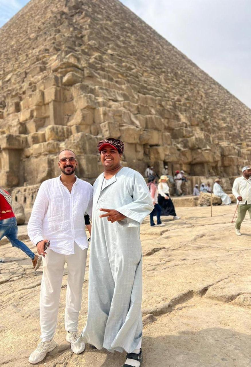 Momen Pyramids Inn Kafret el-Gabal Zewnętrze zdjęcie